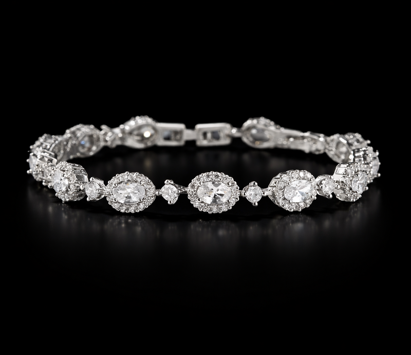 Halo Drop Bracelet
